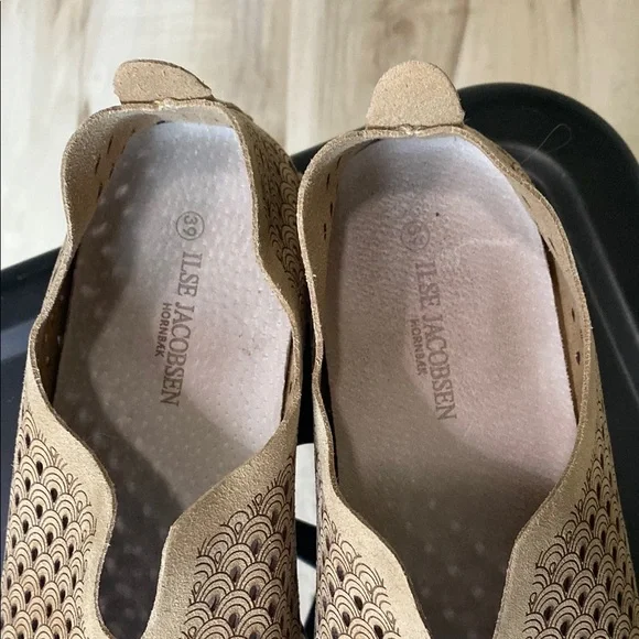 Ilse Jacobsen Tan Flats with Breathable Design EU size 39 US size 9 - Picture 3 of 6